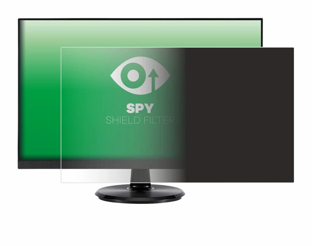 Abbildung des Geräts Asus VA24DQSB mit einer Vielzahl des Displayschutzes.
