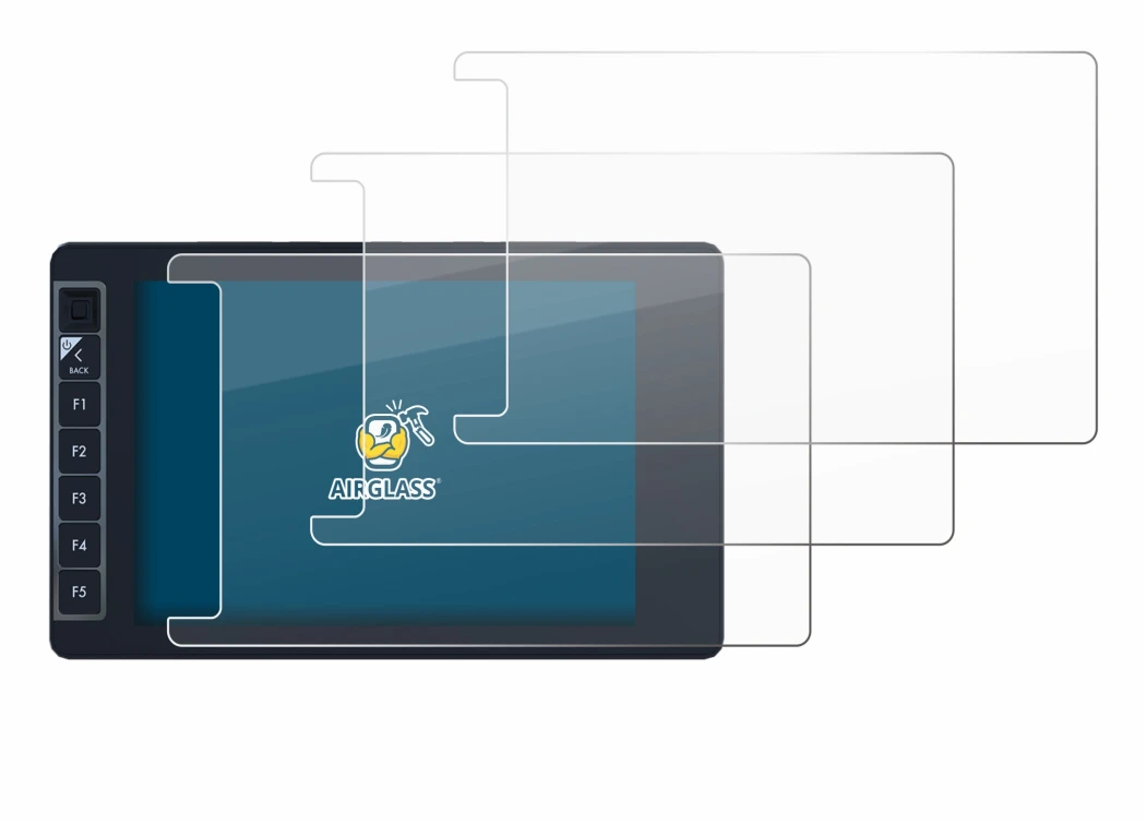 Abbildung des Geräts SmallHD 703 Bolt Wireless Monitor mit einer Vielzahl des Displayschutzes.