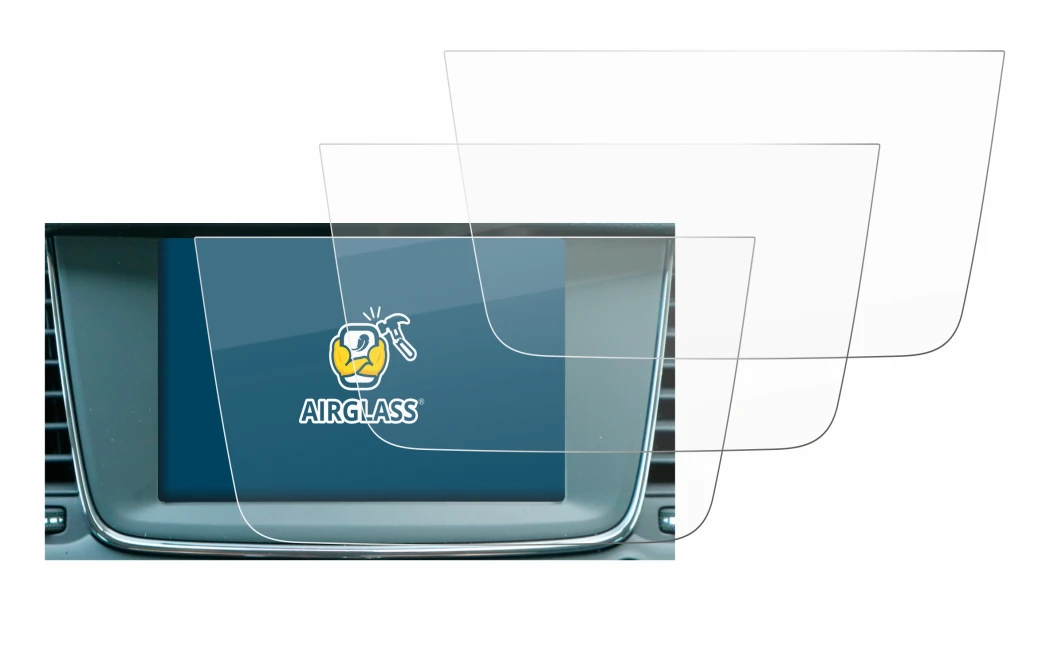 Abbildung des Geräts Opel Grandland X Hybrid 2020 IntelliLink 5.0 mit einer Vielzahl des Displayschutzes.