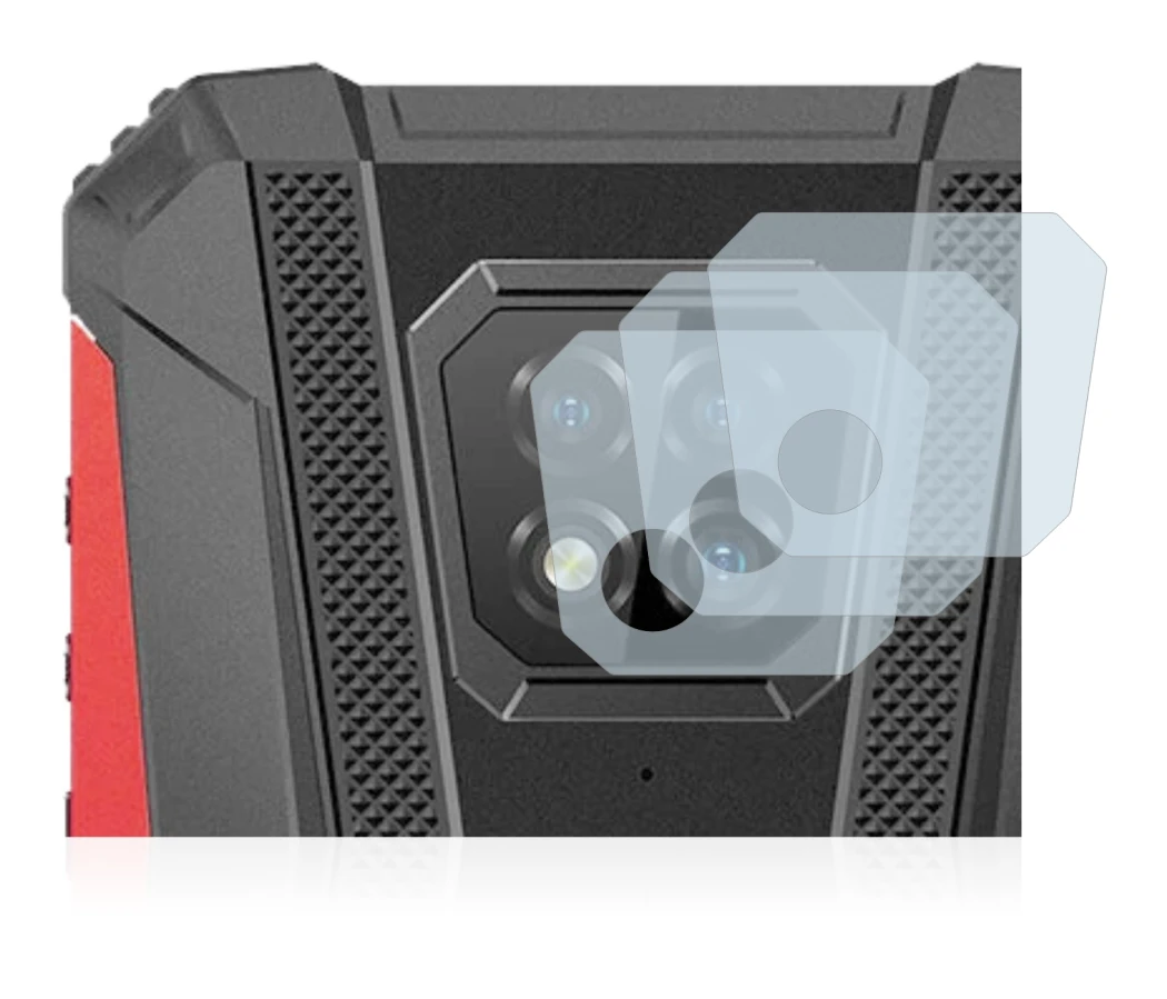 Abbildung des Geräts Ulefone Armor 8 Pro (NUR Kameraschutz) mit einer Vielzahl des Displayschutzes.