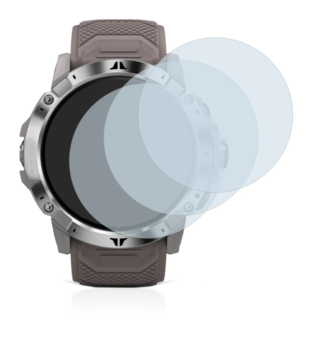 Abbildung des Geräts Coros Vertix 2 mit einer Vielzahl des Displayschutzes.