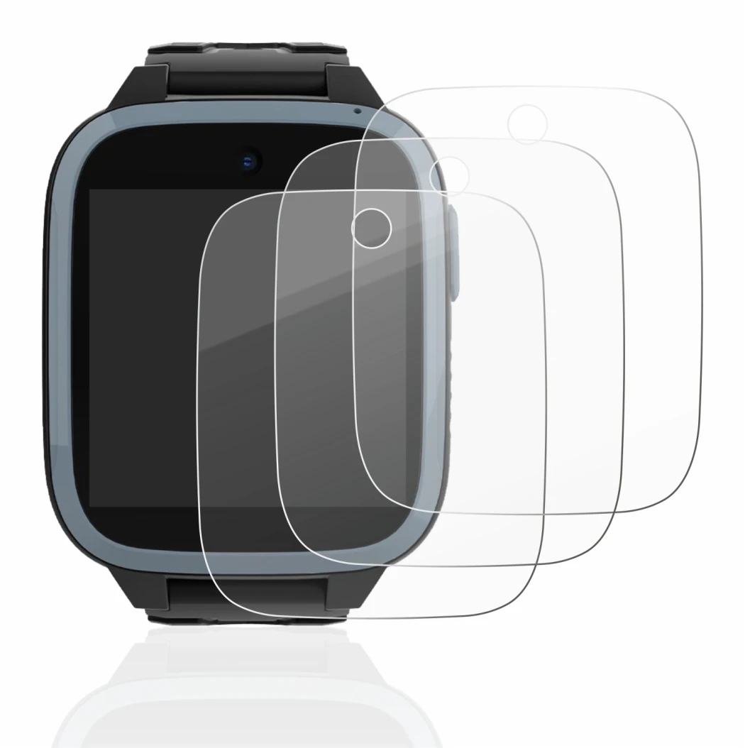 Abbildung des Geräts Xplora XGO3 (1. Gen.) mit einer Vielzahl des Displayschutzes.