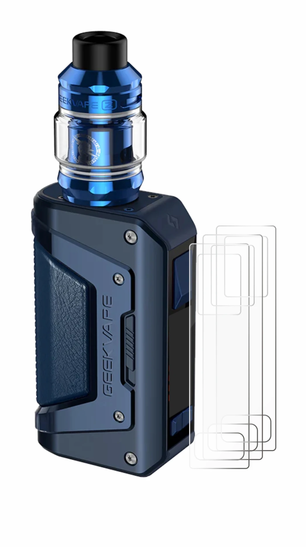 Abbildung des Geräts GeekVape Aegis Legend 2 L200 mit einer Vielzahl des Displayschutzes.
