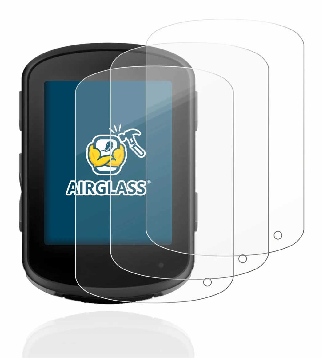 Abbildung des Geräts Garmin Edge 840 mit einer Vielzahl des Displayschutzes.