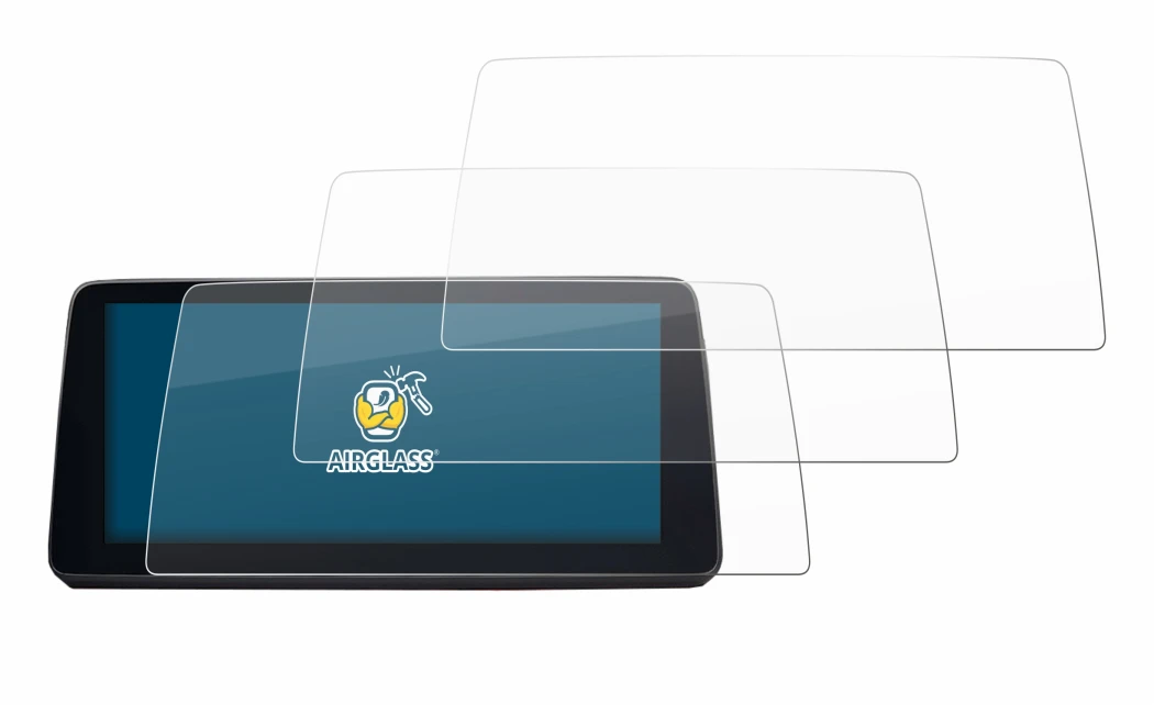 Abbildung des Geräts BMW 5 G30/G31 2017-2019 mit einer Vielzahl des Displayschutzes.