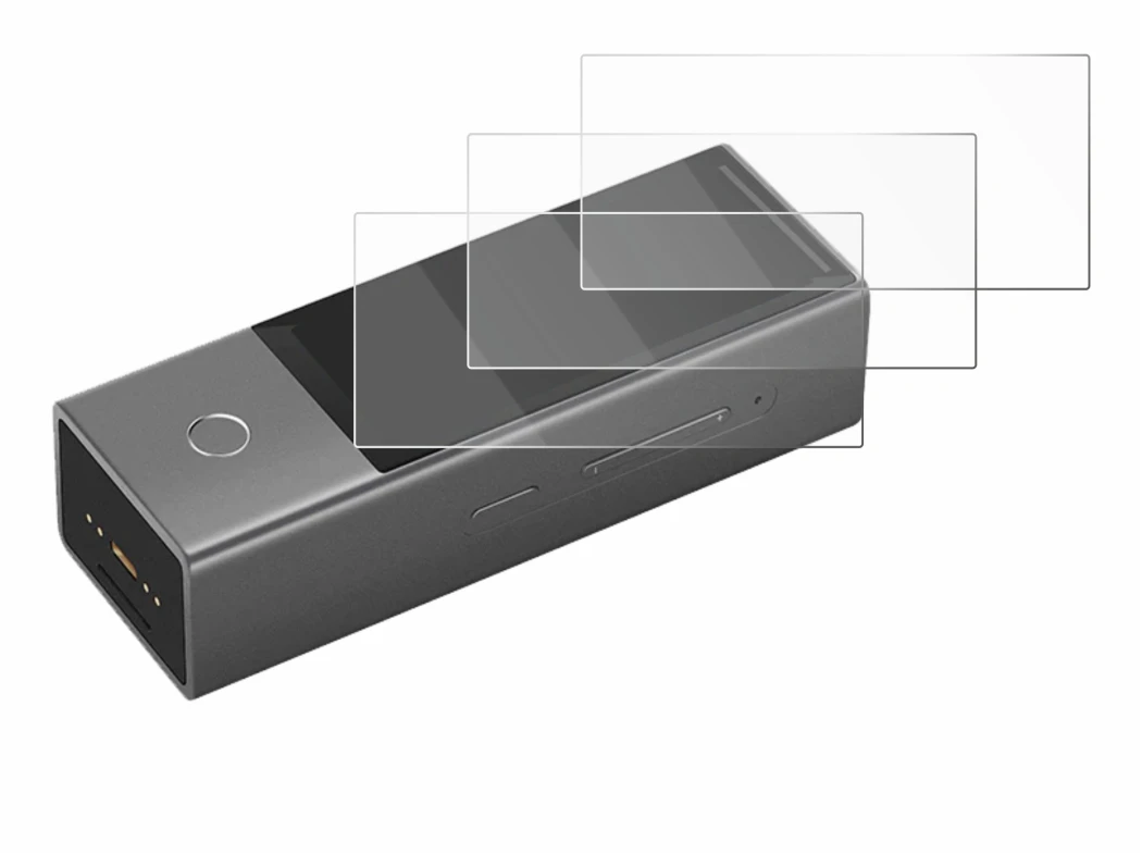 Abbildung des Geräts Timekettle X1 mit einer Vielzahl des Displayschutzes.