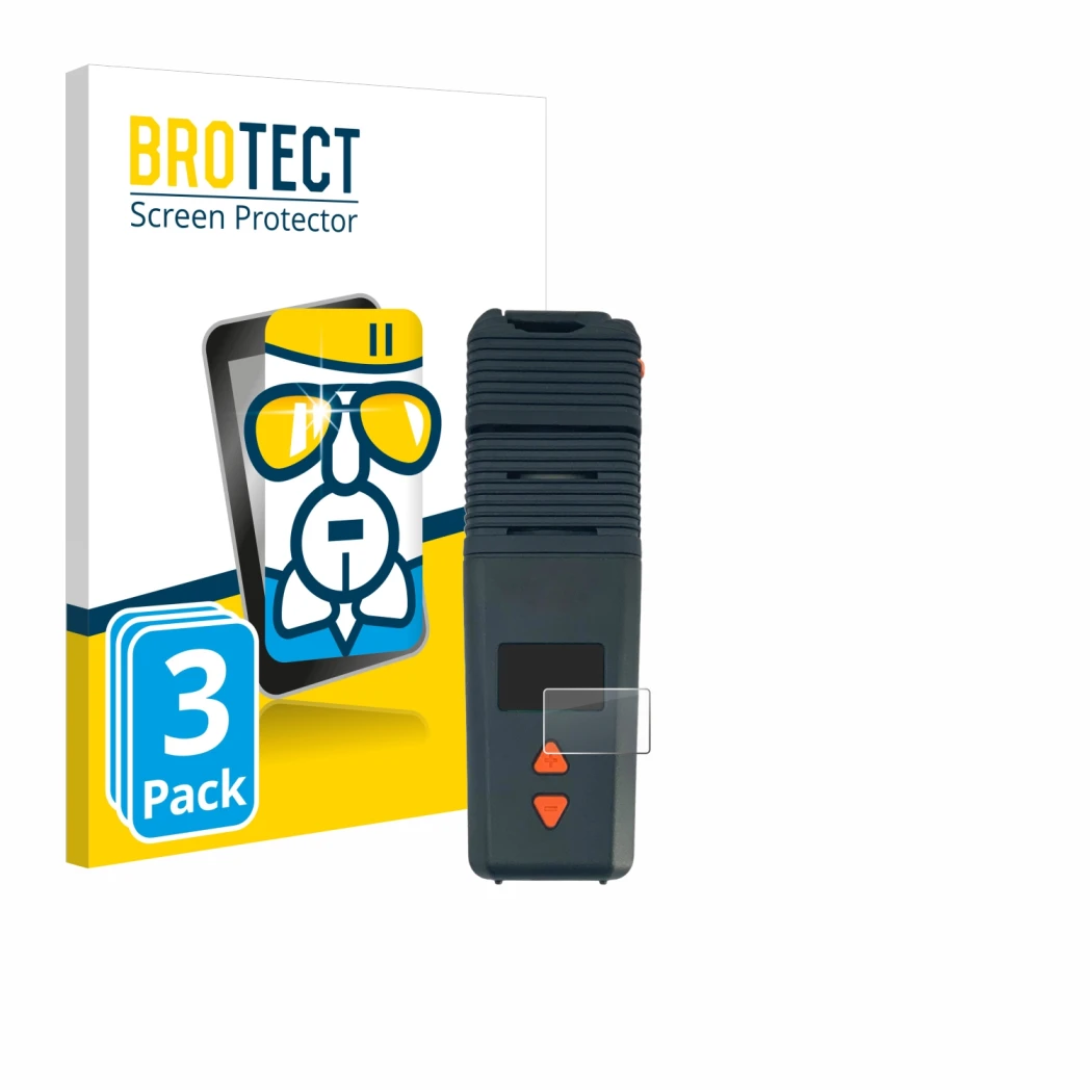 Vorderseite einer Produktverpackung mit dem Markenlogo BROTECT. Daneben ist das Gerät Storz & Bickel Venty Vaporizer mit dem z