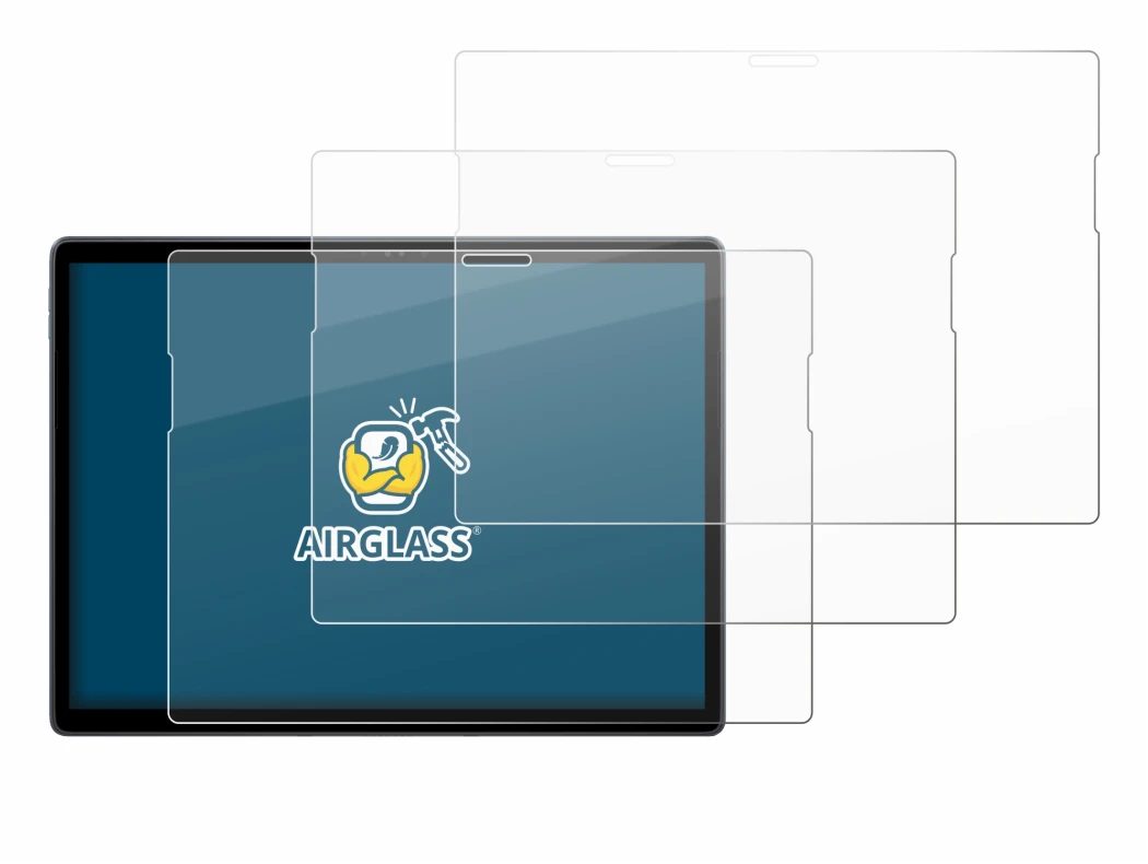 Abbildung des Geräts Dell Latitude 7350 Detachable mit einer Vielzahl des Displayschutzes.