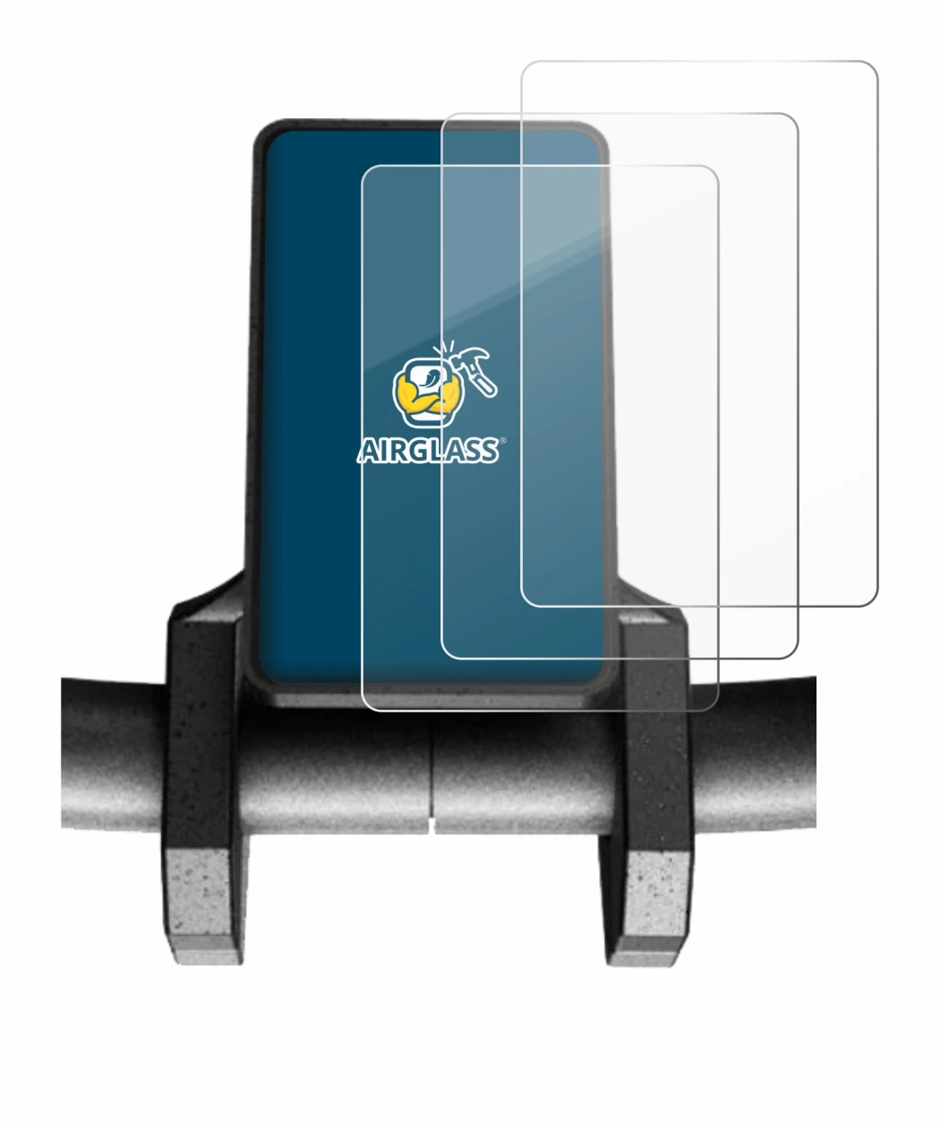 Abbildung des Geräts Joyor S8-S V1 mit einer Vielzahl des Displayschutzes.