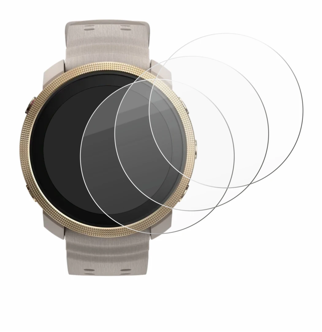 Abbildung des Geräts Polar Vantage M3 mit einer Vielzahl des Displayschutzes.