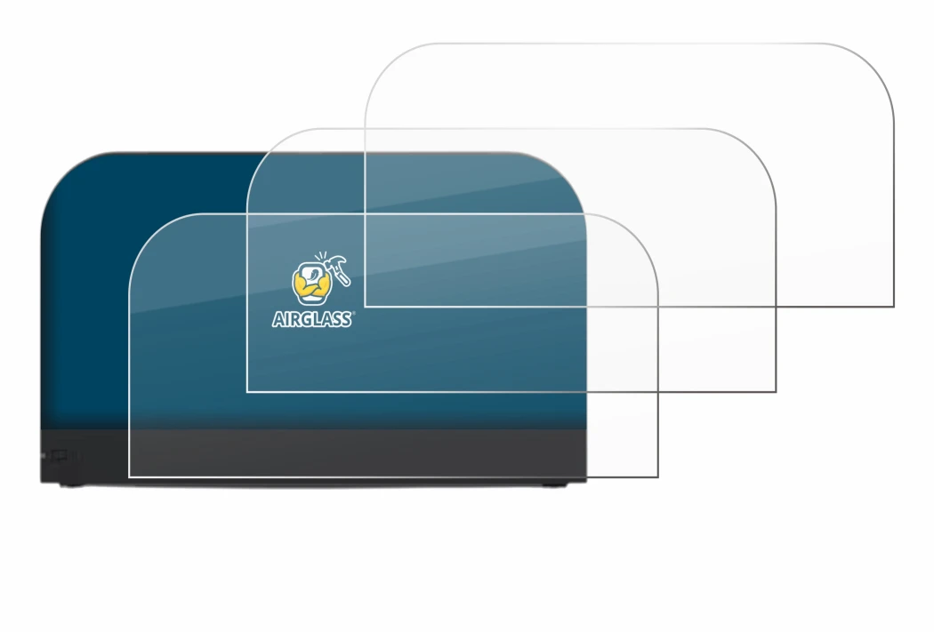 Abbildung des Geräts Nintendo Switch 2 Station mit einer Vielzahl des Displayschutzes.