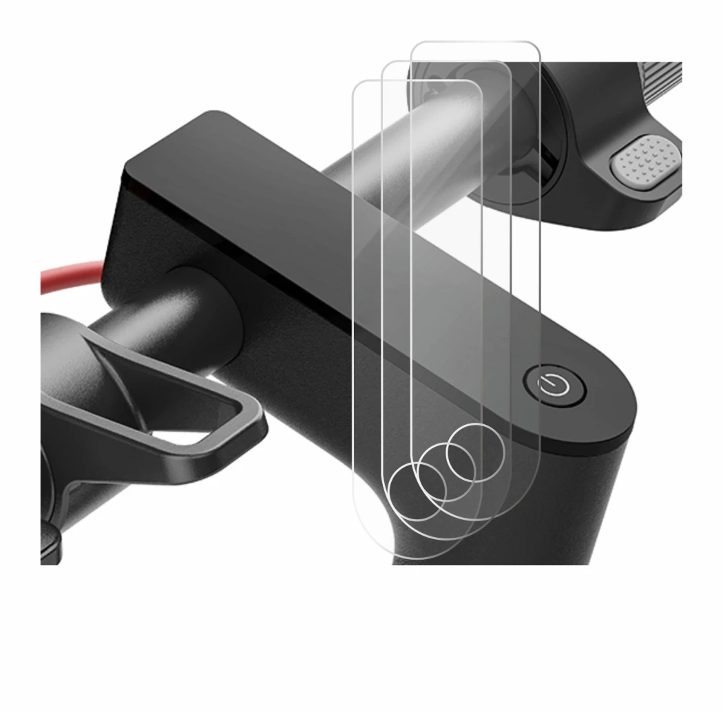 Abbildung des Geräts Xiaomi Electric Scooter 4 mit einer Vielzahl des Displayschutzes.