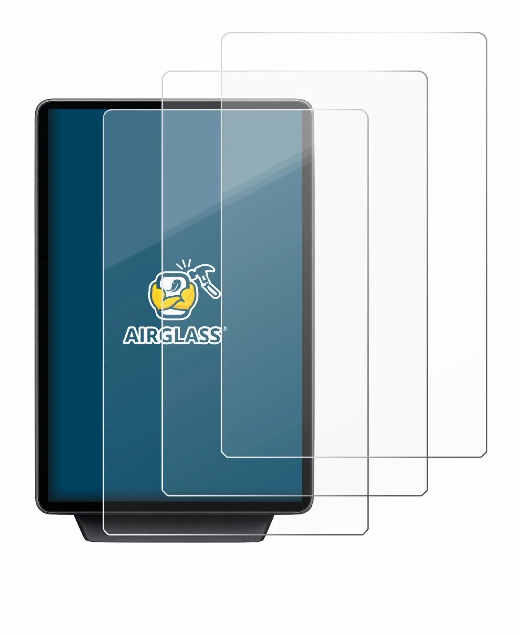 Abbildung des Geräts Ford Explorer Electric 2025 mit einer Vielzahl des Displayschutzes.