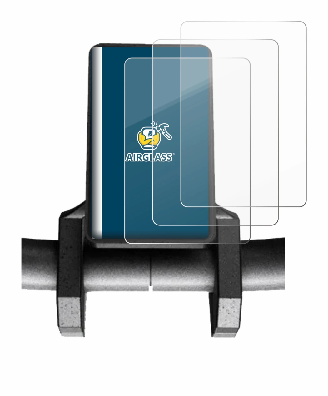 Abbildung des Geräts Joyor S10-S V2 mit einer Vielzahl des Displayschutzes.