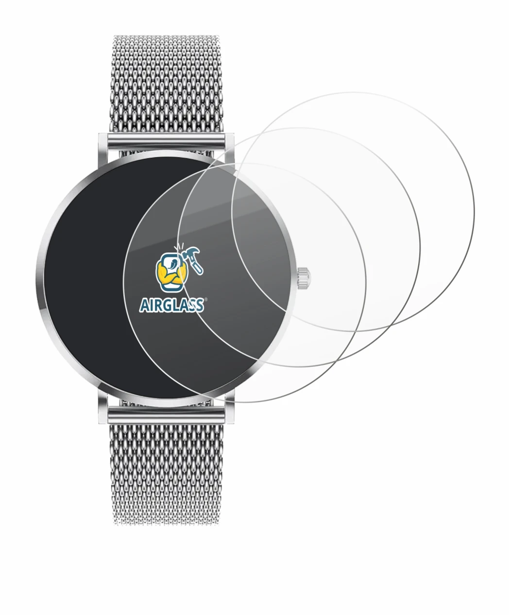 Abbildung des Geräts Pireware Amory 5 Mini mit einer Vielzahl des Displayschutzes.