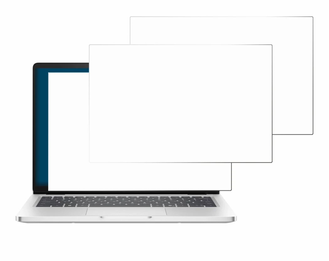 Abbildung des Geräts Dell Pro 14 Premium PA14250 Non-Touch mit einer Vielzahl des Displayschutzes.