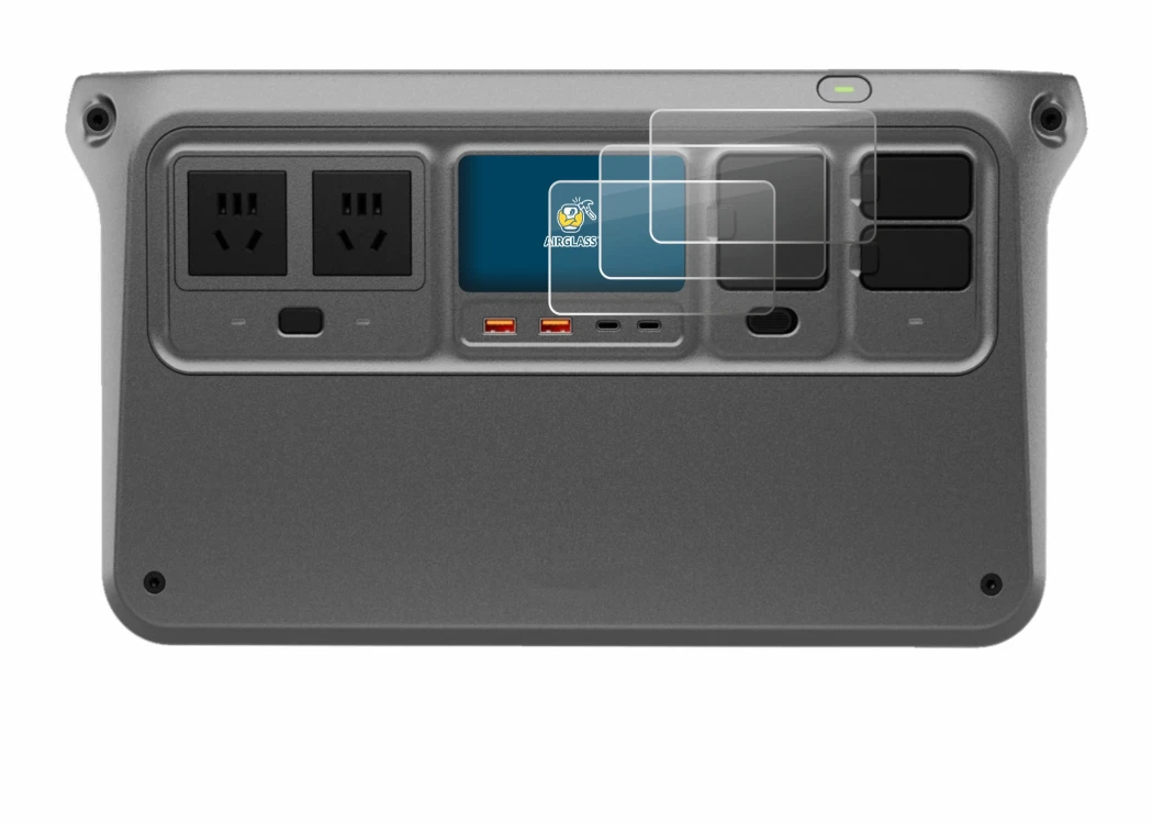 Abbildung des Geräts DJI Power 1000 V2 mit einer Vielzahl des Displayschutzes.