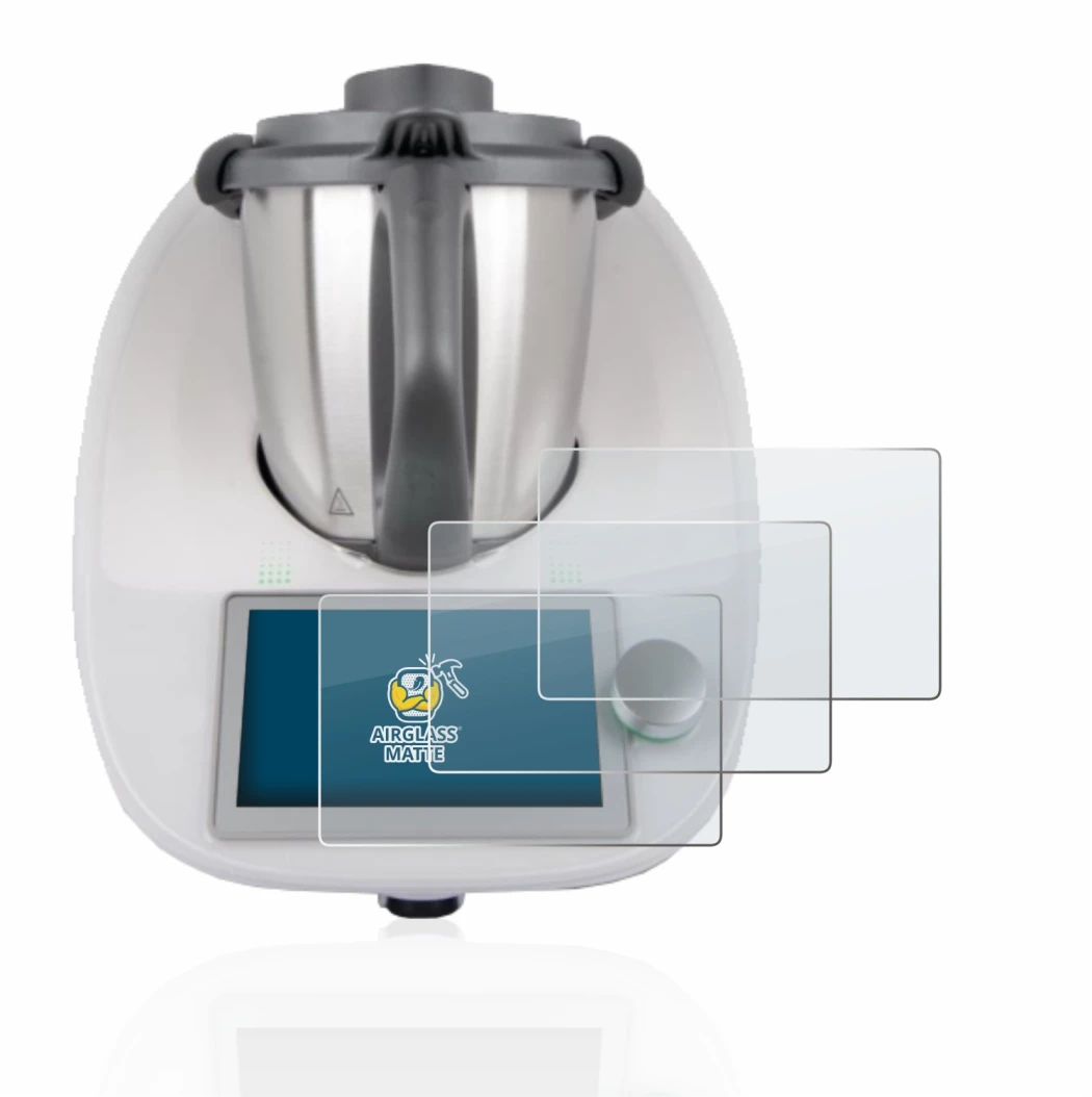 Abbildung des Geräts Vorwerk Bimby TM6 mit einer Vielzahl des Displayschutzes.