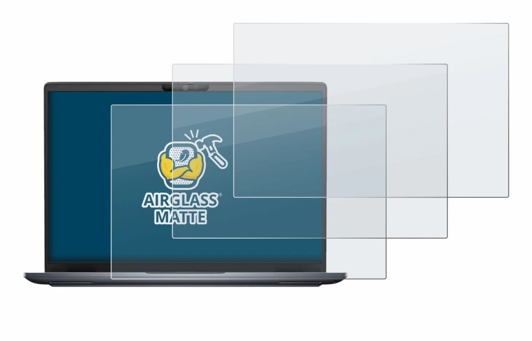 Abbildung des Geräts Dell Latitude 7340 mit einer Vielzahl des Displayschutzes.