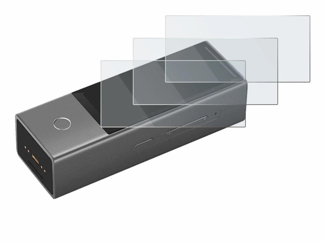 Abbildung des Geräts Timekettle X1 mit einer Vielzahl des Displayschutzes.