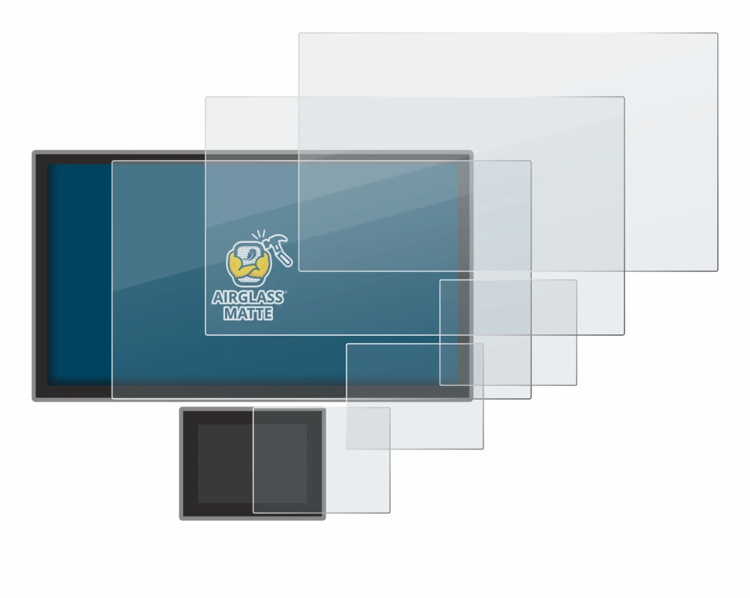 Abbildung des Geräts Icom IC-7760 mit einer Vielzahl des Displayschutzes.