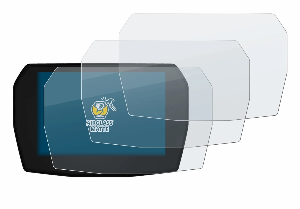 Abbildung des Geräts Ducati Streetfighter V2 2025 mit einer Vielzahl des Displayschutzes.