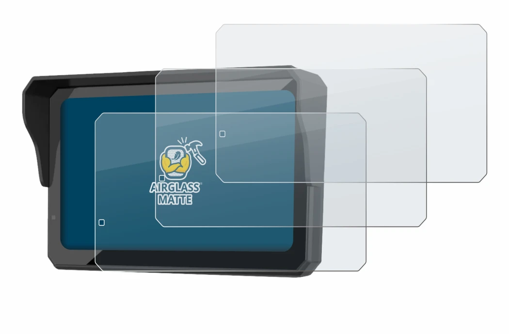 Abbildung des Geräts Carpuride W602S Pro mit einer Vielzahl des Displayschutzes.