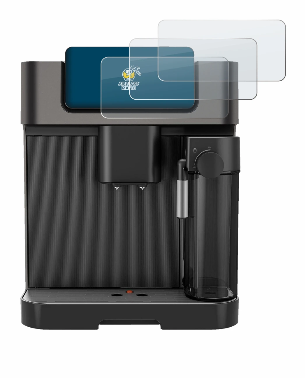 Abbildung des Geräts Grundig KVA 7230 mit einer Vielzahl des Displayschutzes.