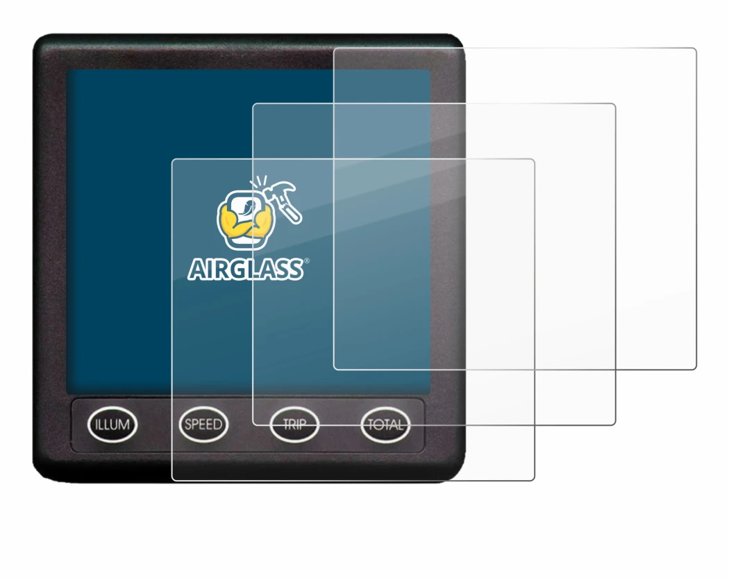 Abbildung des Geräts Nasa Marine Instruments Clipper Duet System mit einer Vielzahl des Displayschutzes.