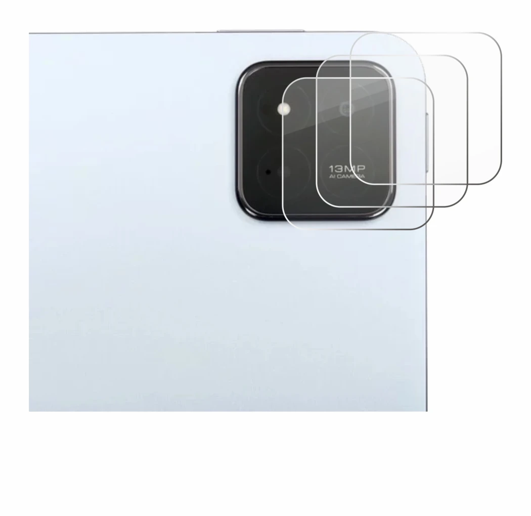 Abbildung des Geräts Xiaomi Pad 7 (NUR Kameraschutz) mit einer Vielzahl des Displayschutzes.