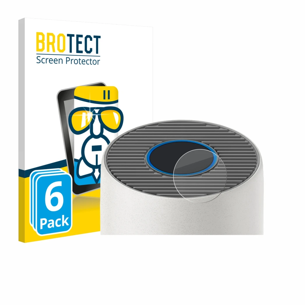 Vorderseite einer Produktverpackung mit dem Markenlogo BROTECT. Daneben ist das Gerät Philips 2000i Series AC2939 mit dem zuge