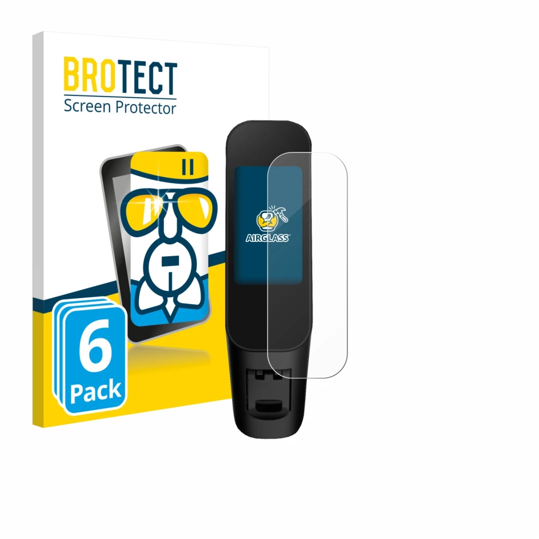 Vorderseite einer Produktverpackung mit dem Markenlogo BROTECT. Daneben ist das Gerät Xiaomi Electric Scooter 6 Max mit dem zu