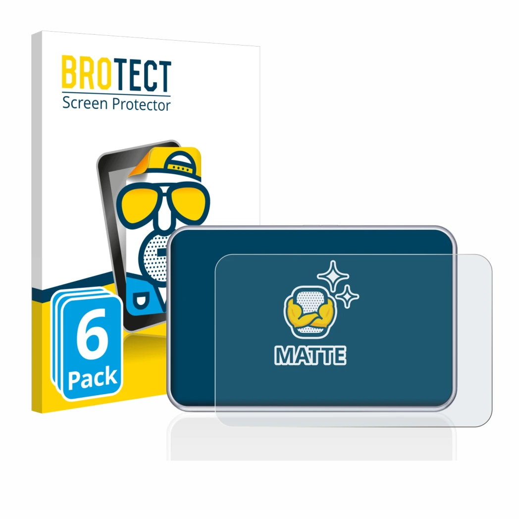 Vorderseite einer Produktverpackung mit dem Markenlogo BROTECT. Daneben ist das Gerät Tandem diabetes care t:slim X2 Insulin P