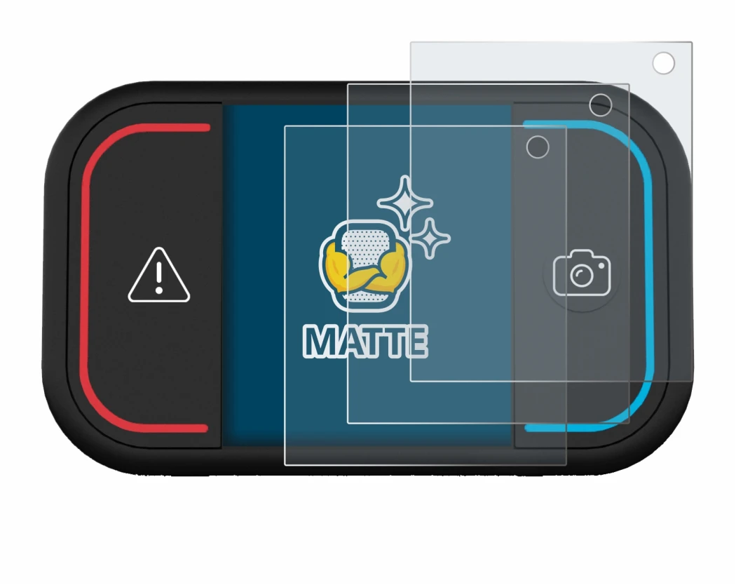 Abbildung des Geräts Saphe Drive Mini mit einer Vielzahl des Displayschutzes.