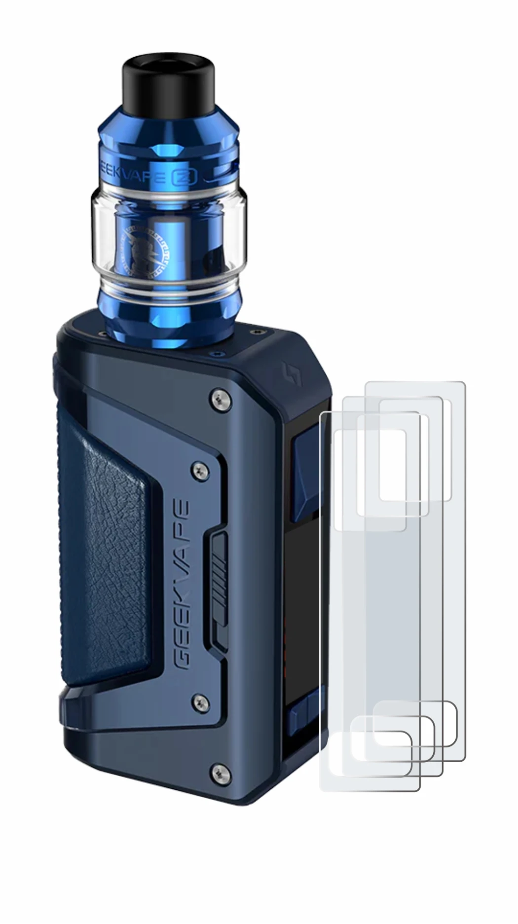 Abbildung des Geräts GeekVape Aegis Legend 2 L200 mit einer Vielzahl des Displayschutzes.