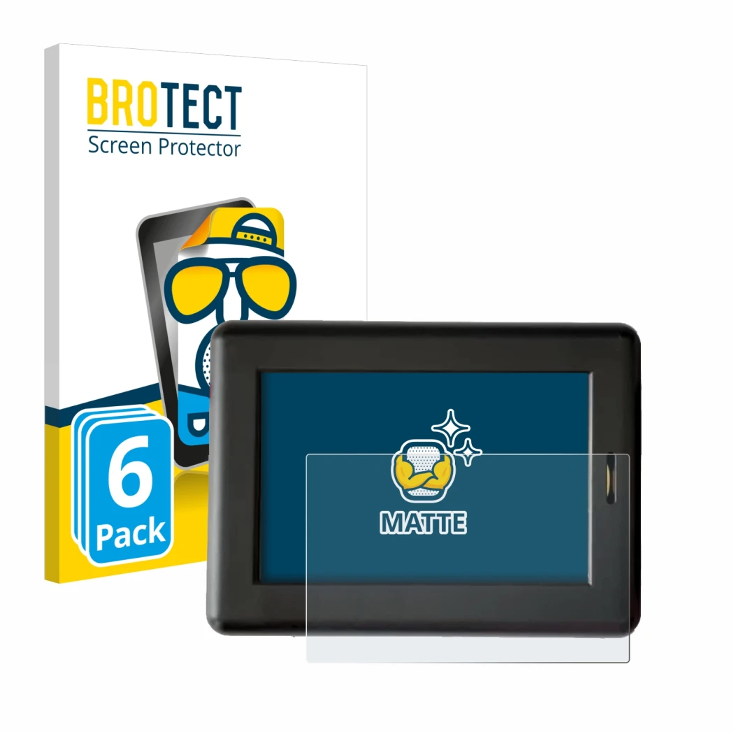 Vorderseite einer Produktverpackung mit dem Markenlogo BROTECT. Daneben ist das Gerät XC Tracer Maxx II mit dem zugehörigen Di