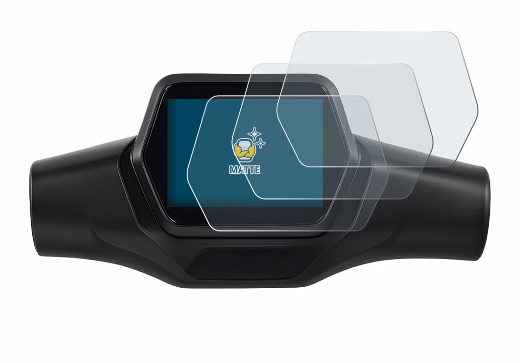 Abbildung des Geräts Segway Ninebot ZT3 D mit einer Vielzahl des Displayschutzes.