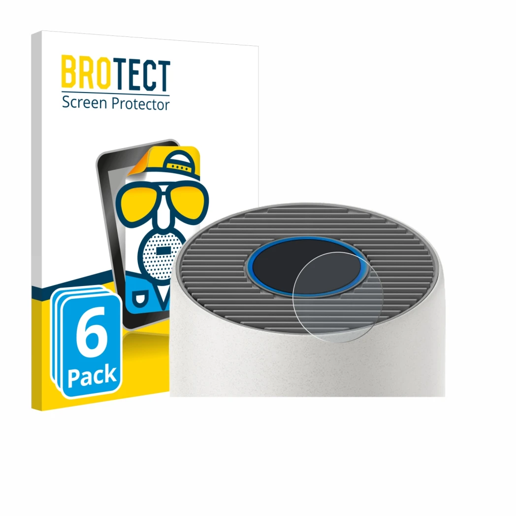 Vorderseite einer Produktverpackung mit dem Markenlogo BROTECT. Daneben ist das Gerät Philips 2000i Series AC2939 mit dem zuge