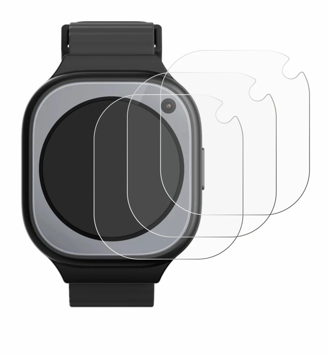 Abbildung des Geräts Xplora X6Pro mit einer Vielzahl des Displayschutzes.