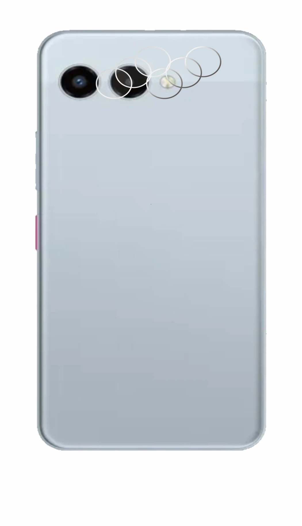 Abbildung des Geräts Telekom T Phone 3 (NUR Kameraschutz) mit einer Vielzahl des Displayschutzes.