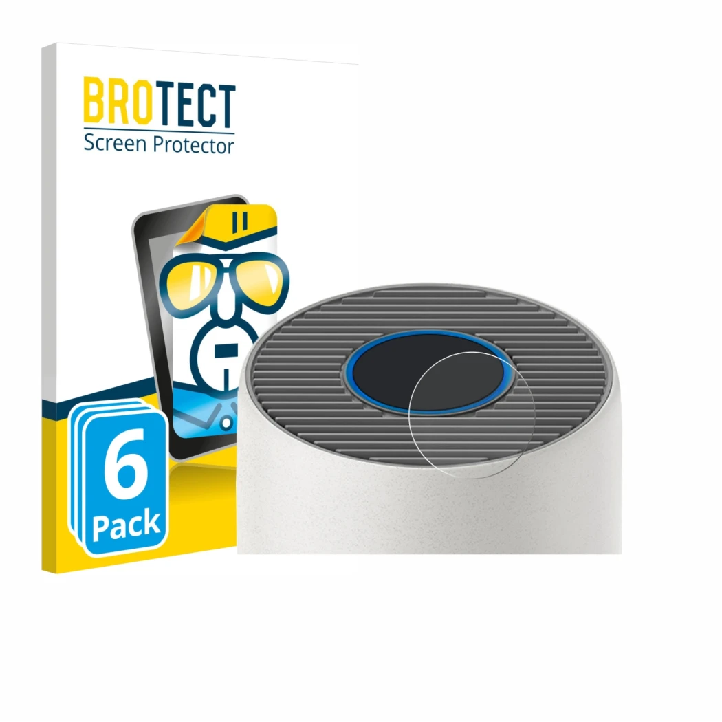 Vorderseite einer Produktverpackung mit dem Markenlogo BROTECT. Daneben ist das Gerät Philips 2000i Series AC2939 mit dem zuge