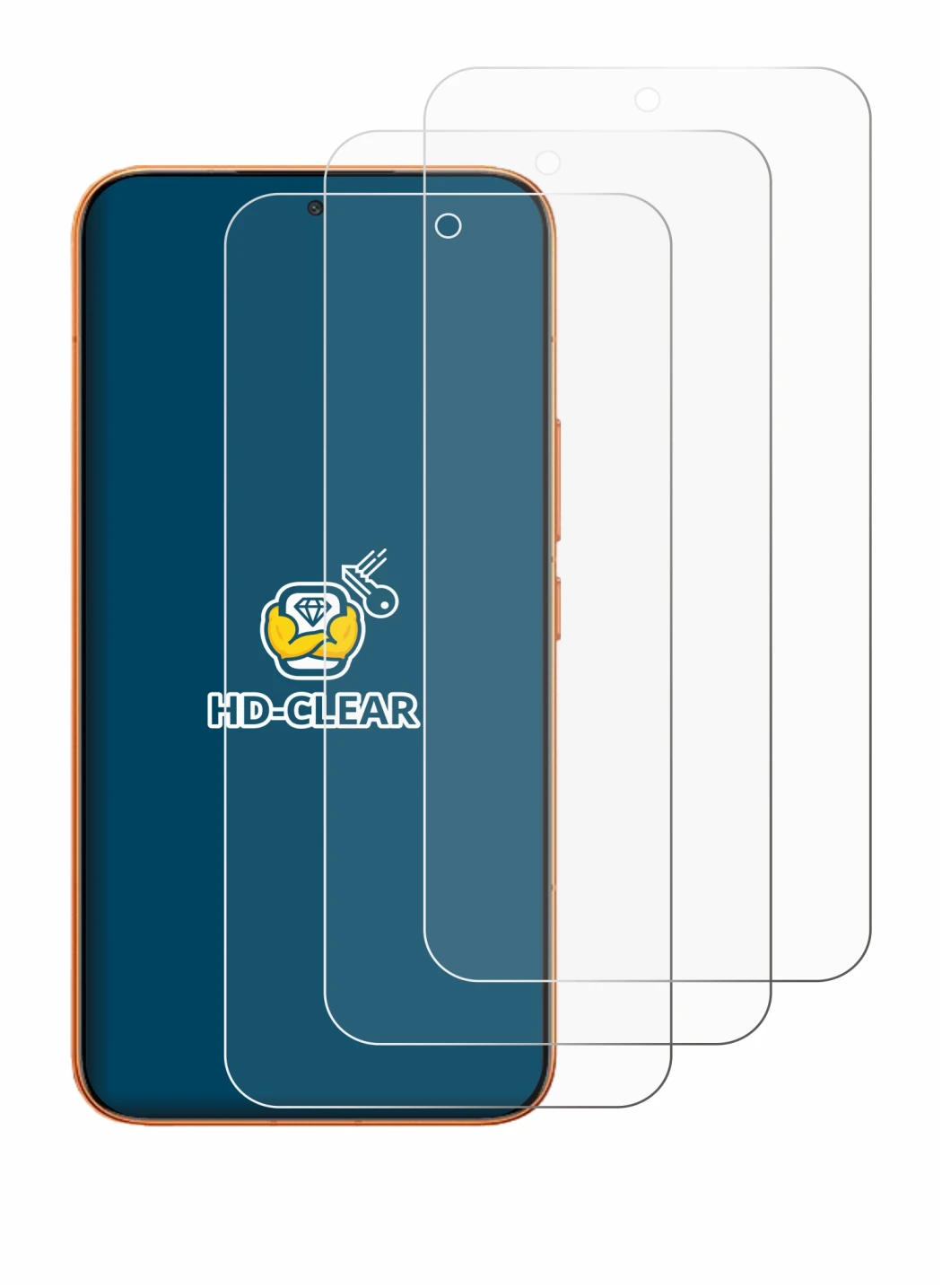 Abbildung des Geräts Xiaomi Redmi Turbo 5 Max mit einer Vielzahl des Displayschutzes.