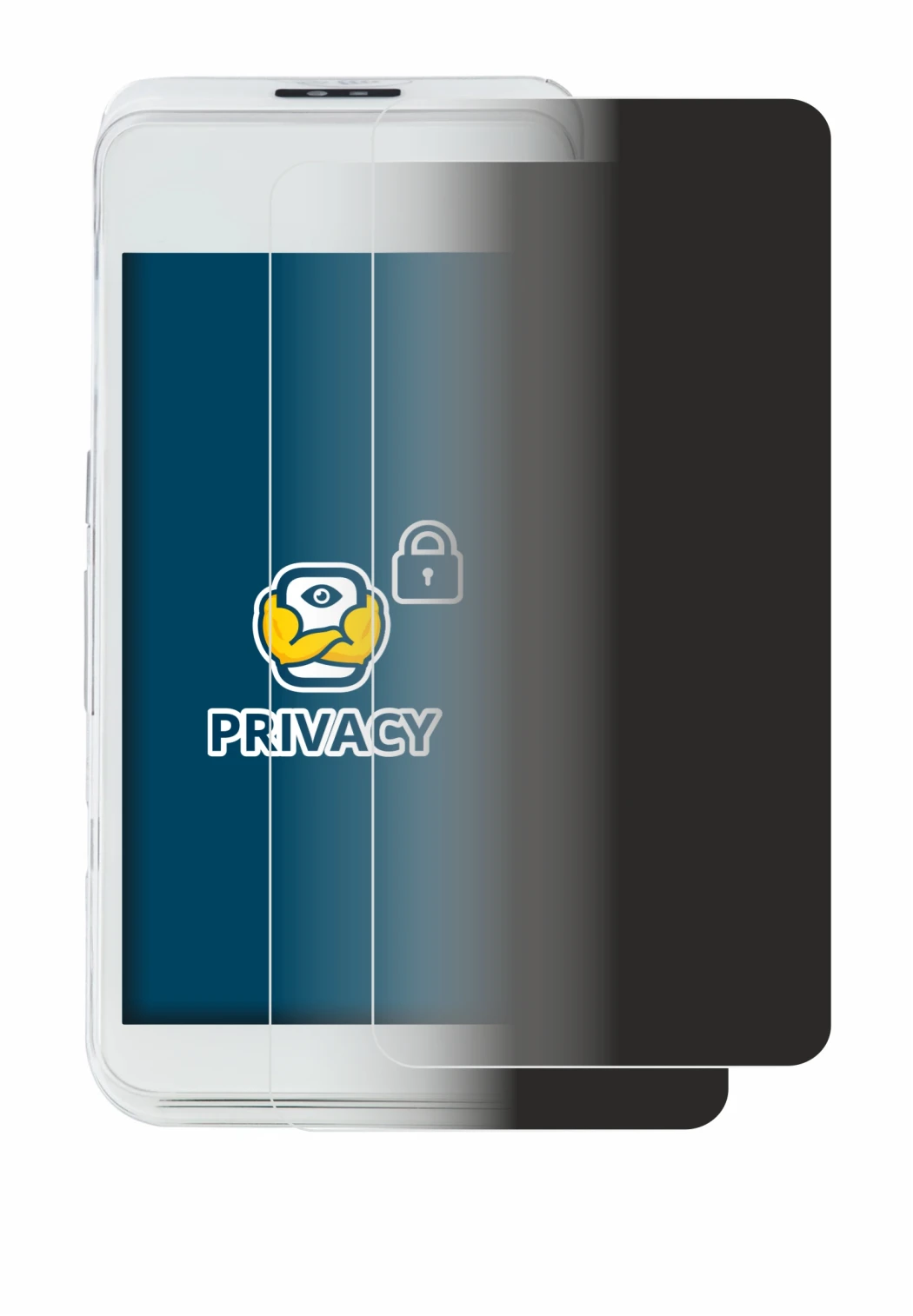 Abbildung des Geräts Pax A920 Pro mit einer Vielzahl des Displayschutzes.