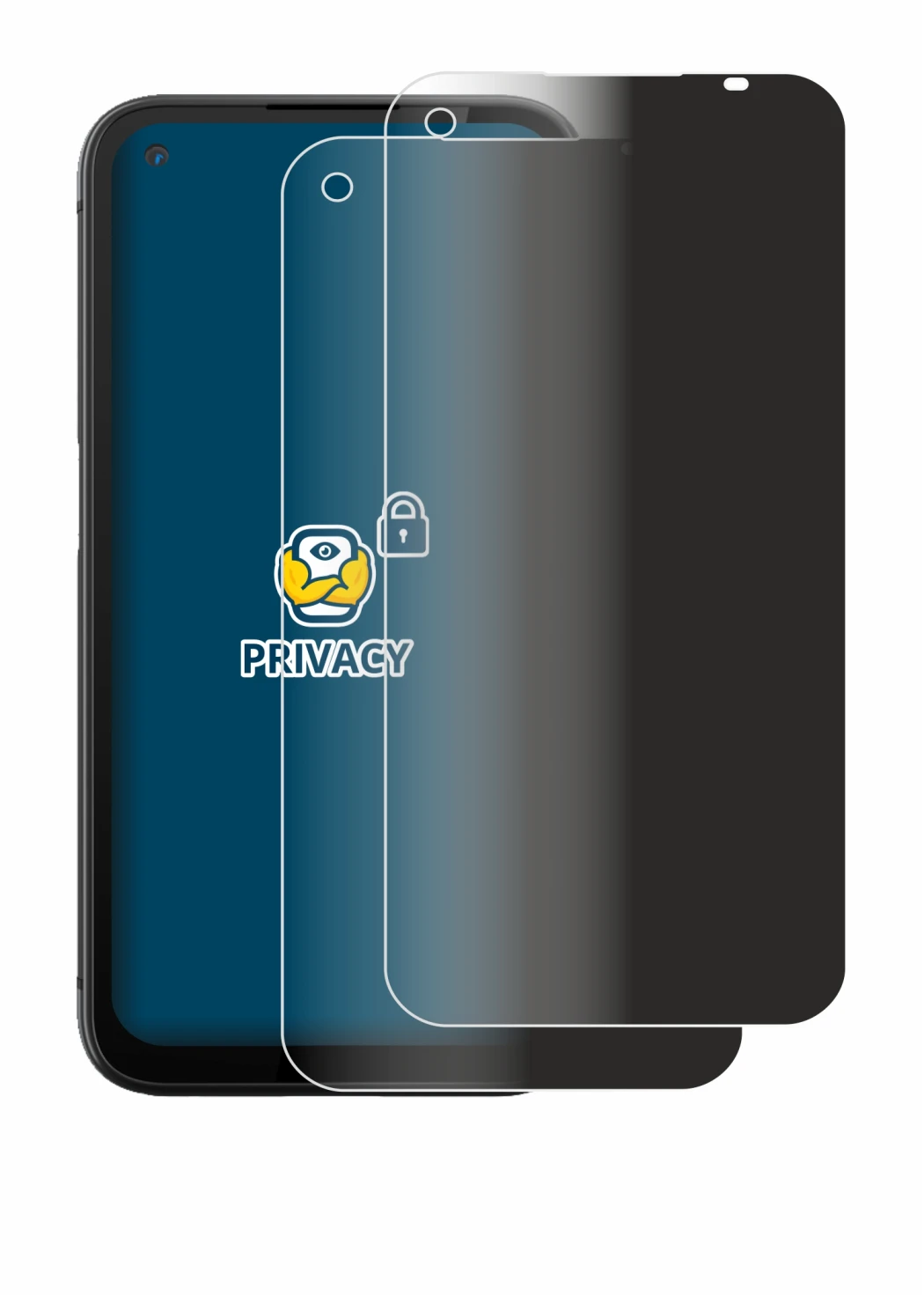 Abbildung des Geräts Gigaset GX6 Pro mit einer Vielzahl des Displayschutzes.