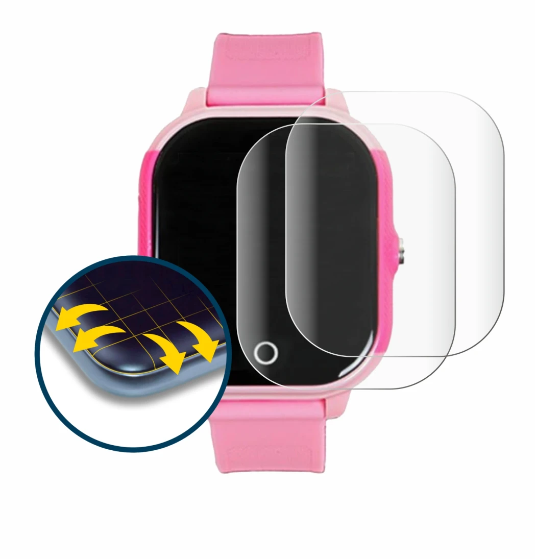 Abbildung des Geräts SaveFamily Junior mit einer Vielzahl des Displayschutzes.