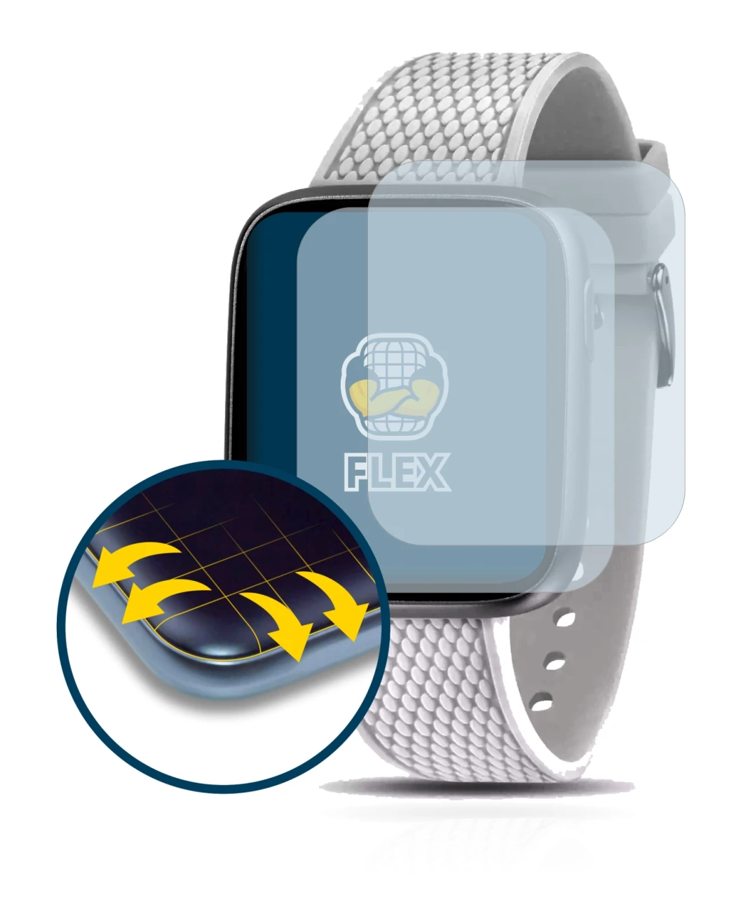 Abbildung des Geräts Morellato M-01 mit einer Vielzahl des Displayschutzes.