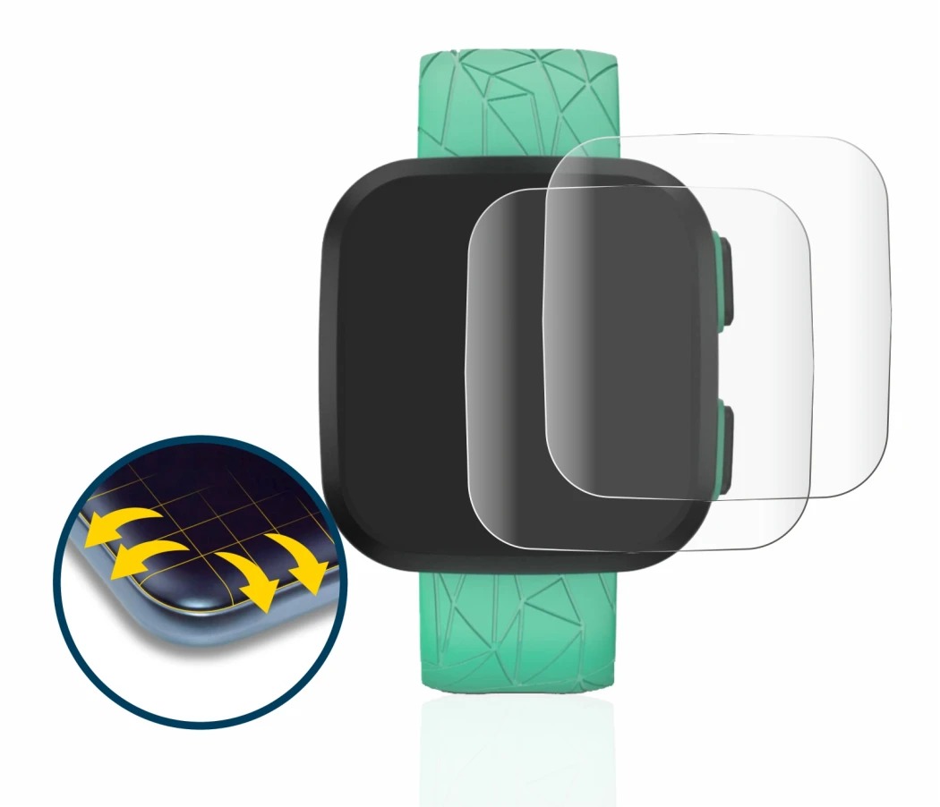 Abbildung des Geräts Garmin Bounce mit einer Vielzahl des Displayschutzes.