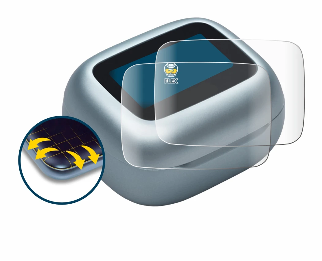 Abbildung des Geräts JBL Live Flex 3 mit einer Vielzahl des Displayschutzes.