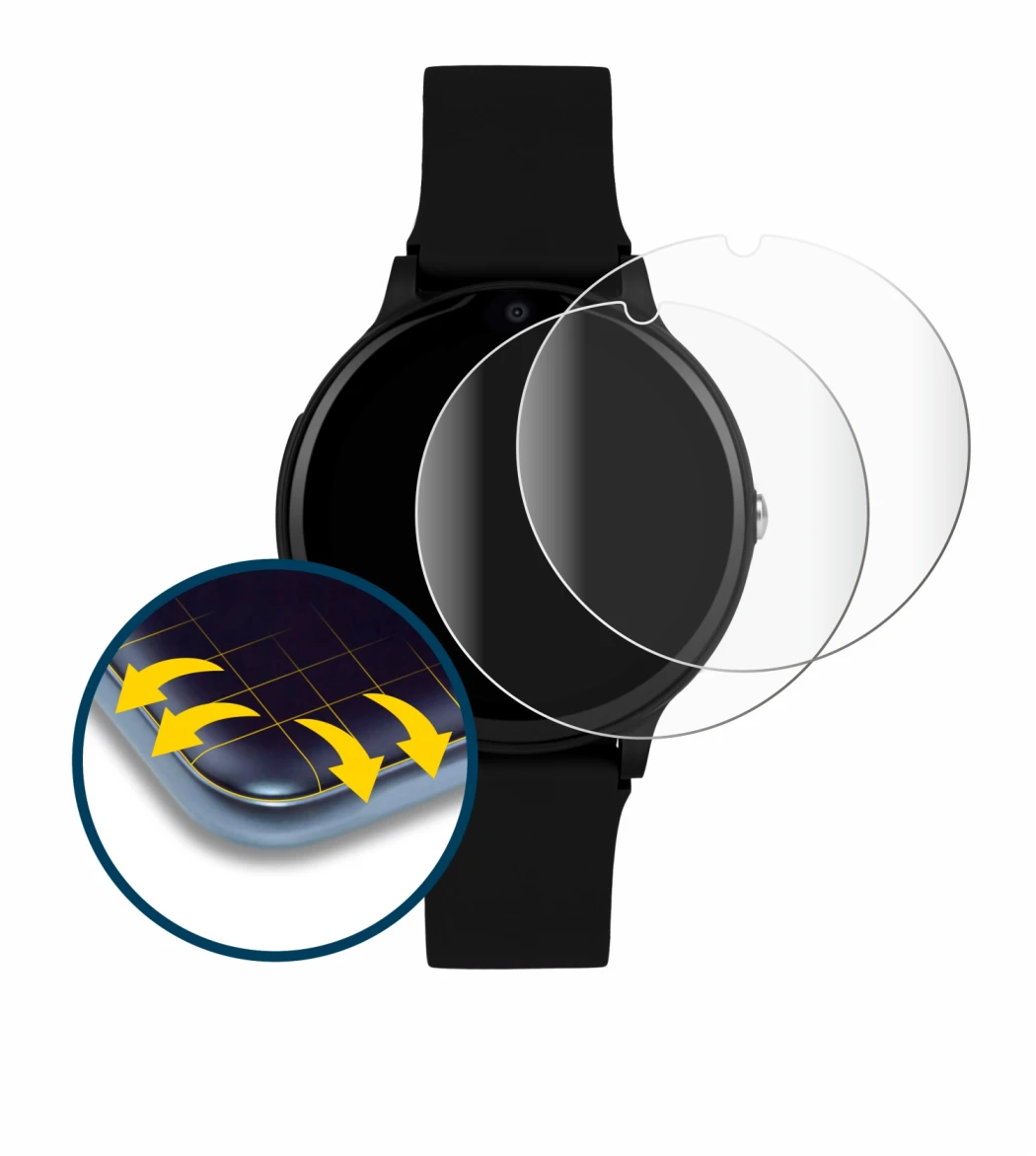 Abbildung des Geräts One2Track Connect One mit einer Vielzahl des Displayschutzes.