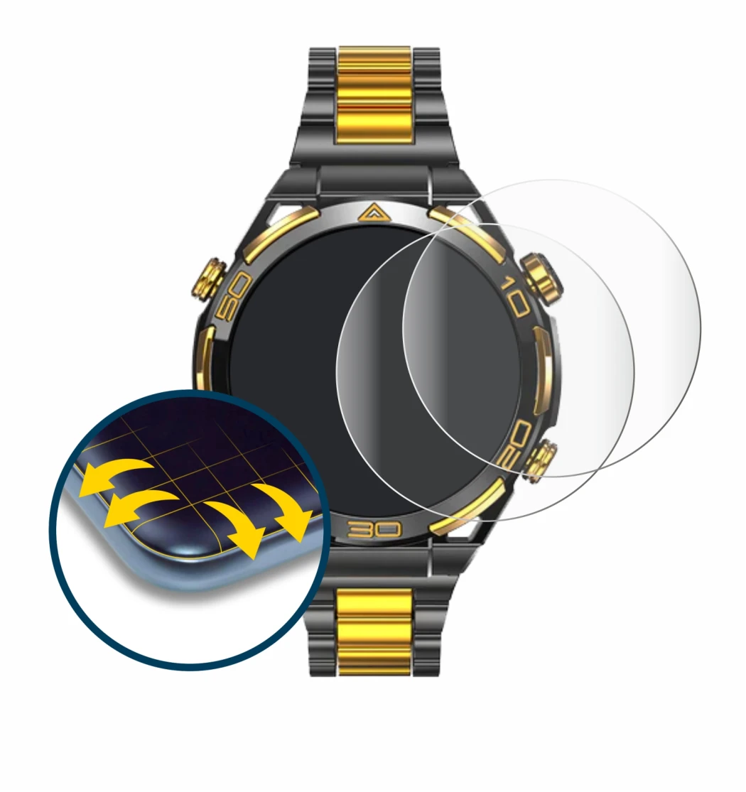 Abbildung des Geräts Blackview W90 Pro mit einer Vielzahl des Displayschutzes.